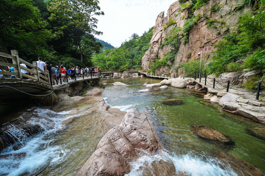 崂山北九水景区