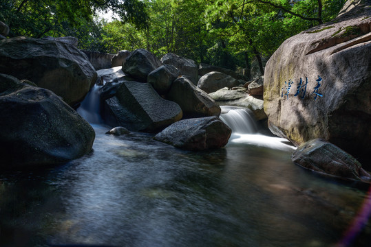 崂山北九水景区