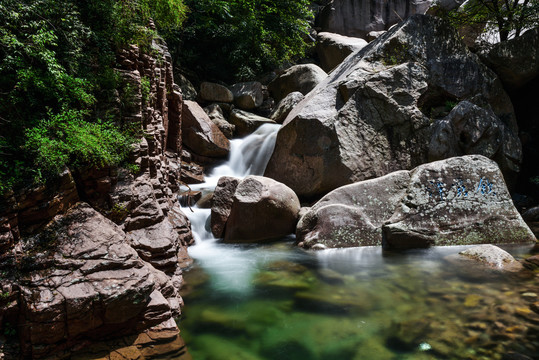 崂山北九水景区