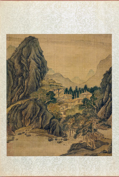 范寬山水圖