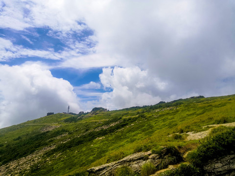 秦岭光头山