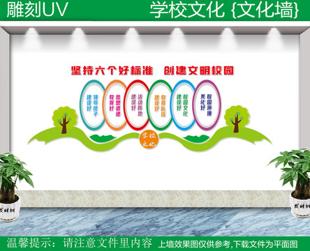 文明校園六個(gè)好