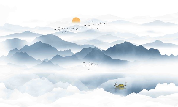 寫意山水畫
