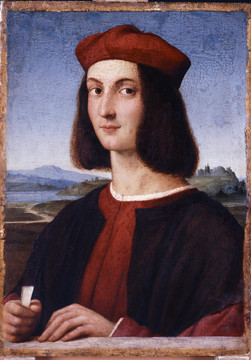  拉斐尔·圣齐奥拉斐尔肖像油画
