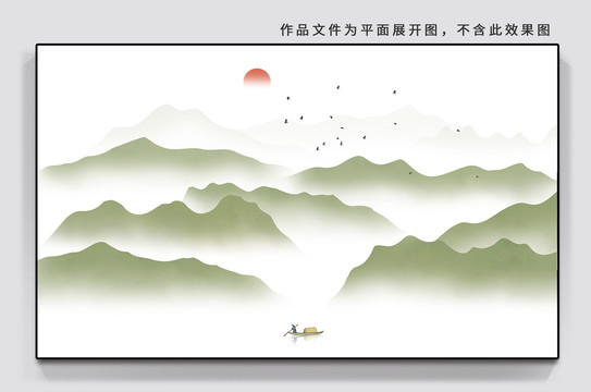 中式掛畫(huà)