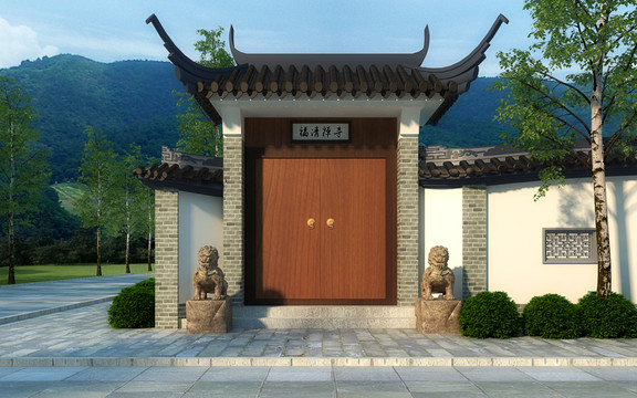 禪寺大門