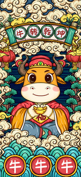 國(guó)潮牛年