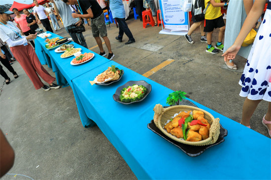 桂山岛海鲜美食