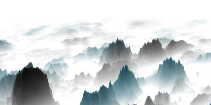 水墨山水畫
