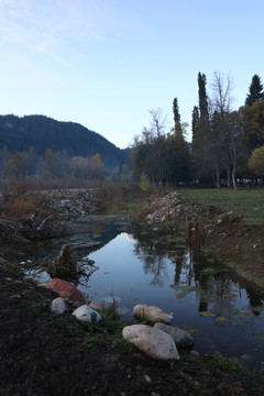 山谷清泉