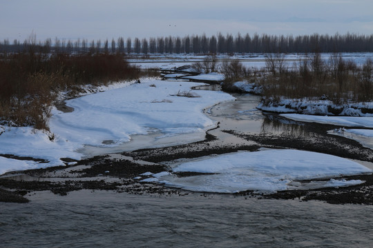 雪岸冰河