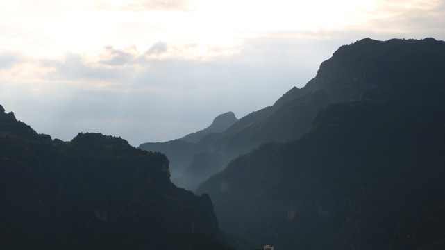 山顶风景