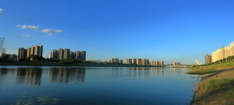 浏阳河畔风景