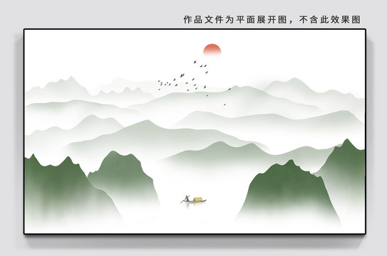 新中式裝飾畫