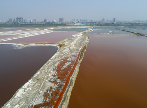 运城七彩盐湖