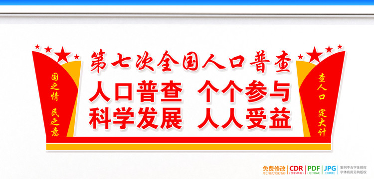 人口普查宣傳欄