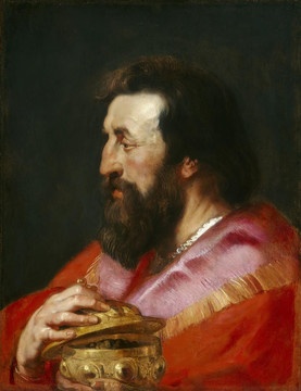 彼得·保罗·鲁本斯宫廷男子肖像油画