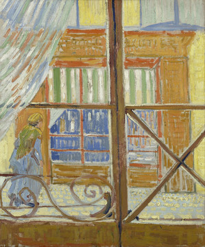 文森特·威廉·梵·高窗户油画