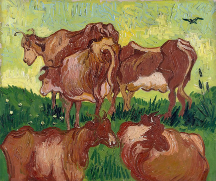 文森特·威廉·梵·高牛油画