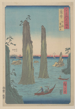 鈴木春信海上山峰