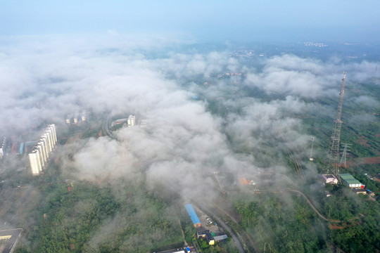 城市云海