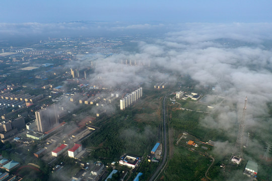 城市云海