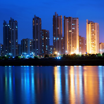 江西南昌城市夜景