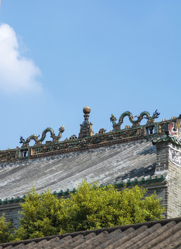 佛山祖庙屋檐