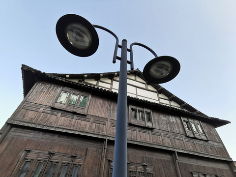 古镇老街景区路灯设计