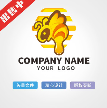 小蜜蜂logo