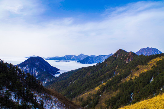 西岭雪山