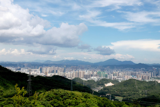 深圳羊台山风光