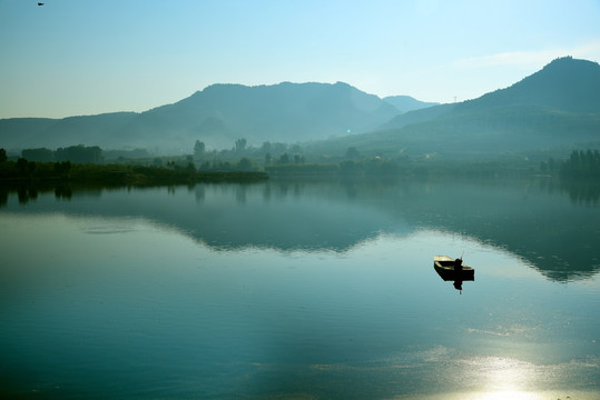 水库美景