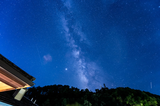 夏季银河星空