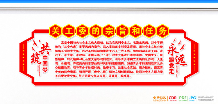 關(guān)工委文化墻
