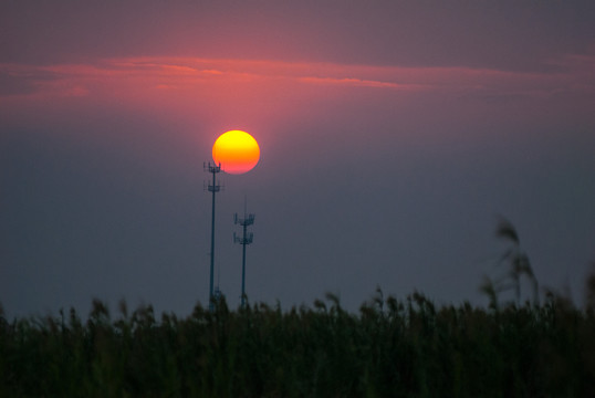 黄昏夕阳