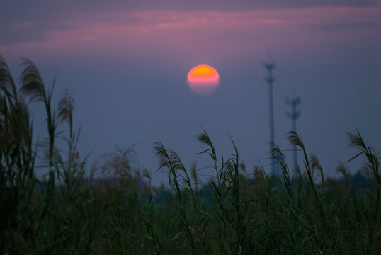 黄昏夕阳