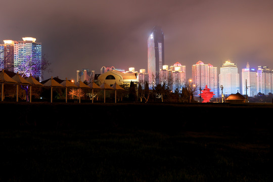 青岛夜景