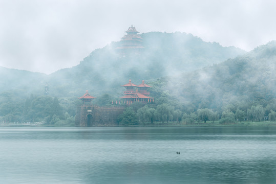 中国武汉东湖磨山景区