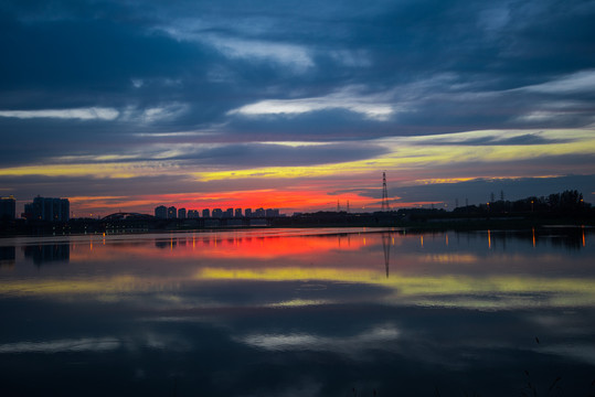 夕阳余晖