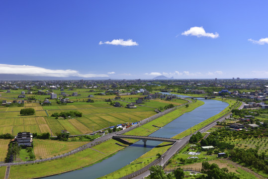 台湾宜兰县风光