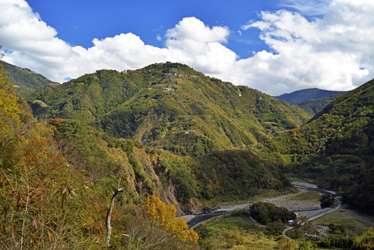 台湾桃园市山风光