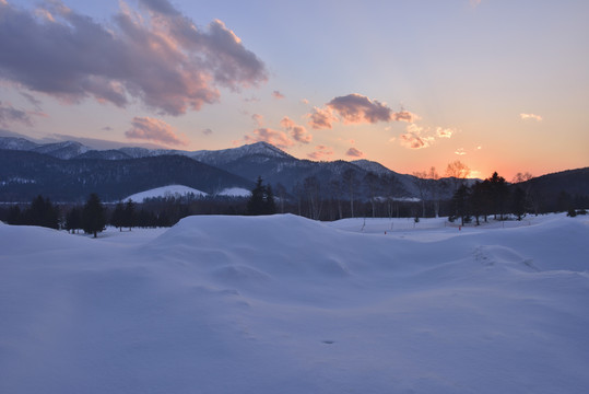 北海道的冬天