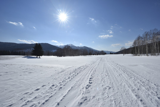 北海道的冬天