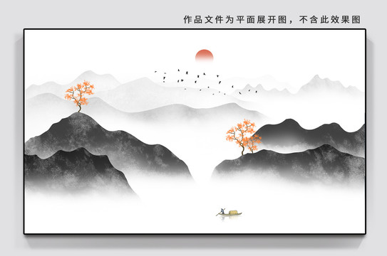 中式掛畫