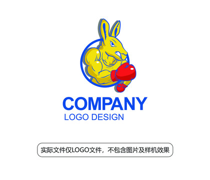 袋鼠拳击LOGO