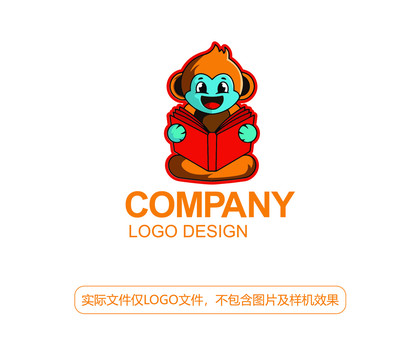 猴子看书LOGO