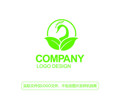 孔雀树叶LOGO