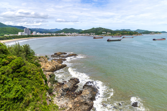 海湾海景