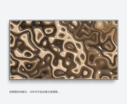 抽象壁畫